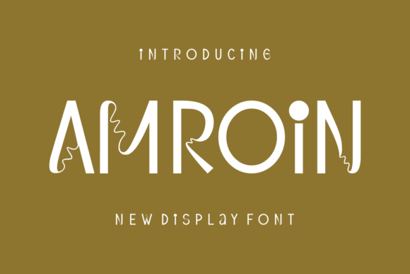 Amroin Font for Professional Branding