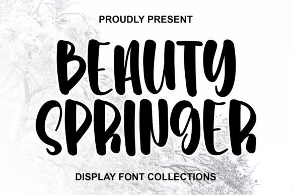 Beauty Springer: A Playful Font for Polished Branding