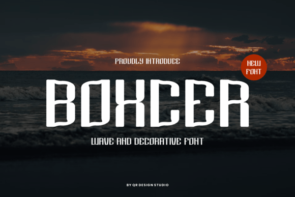 Boxcer: A Bold Display Font for Editorial Impact