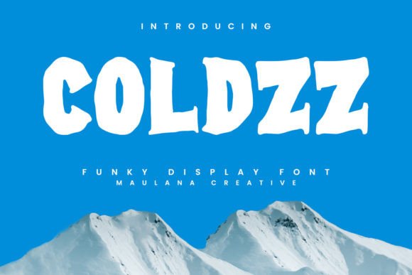 Coldzz: A Quirky Display Font for Editorial Projects