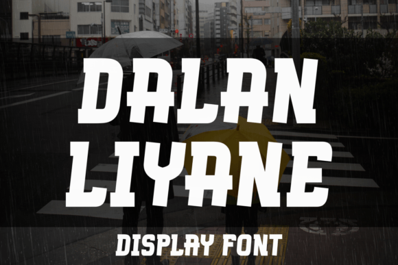 Dalan Liyane: A Bold Display Font for Branding Projects