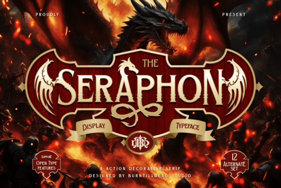 Enhance Your Editorial Design with the Seraphon Font
