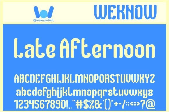 Exploring the Late Afternoon Typeface in Editorial Design