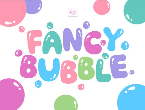 Fancy Bubble: A Radiant Font for Joyful Campaigns