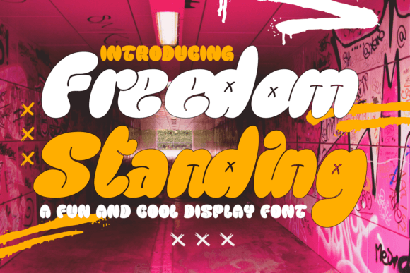 Freedom Standing Font for Web Design Projects