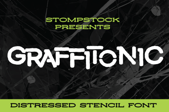 Graffitonic: A Rebellious Font for Bold Editorial Design