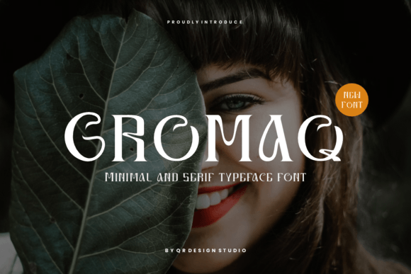 Gromaq: A Bold Display Font for Editorial Projects