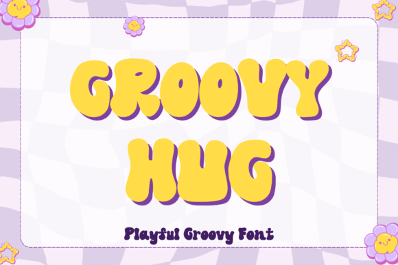 Groovy Hug Font for Eye-Catching Campaigns