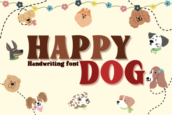 Happy Dog Font for Eye-Catching Brand Content