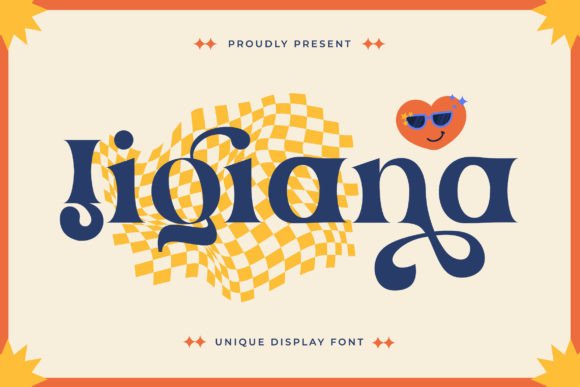 Jigiana Font for Business Branding and Design