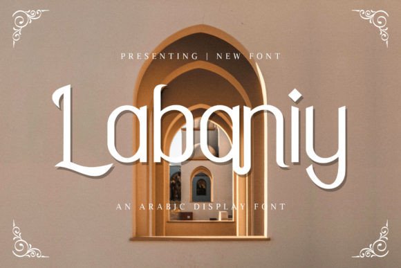 Labaniy: A Graceful Display Font for Editorial Design