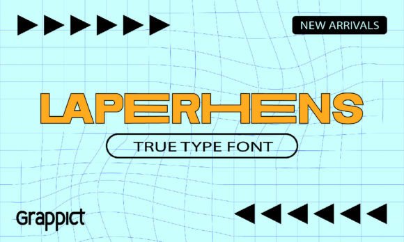 Laperhens Font for Digital Marketing and Branding