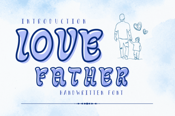Love Father: A Joyful Display Font for Web Design