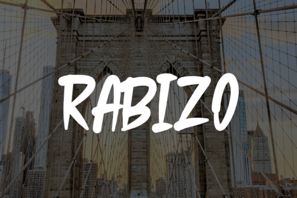 Rabizo: A Font That Elevates Your Brand’s Visual Identity