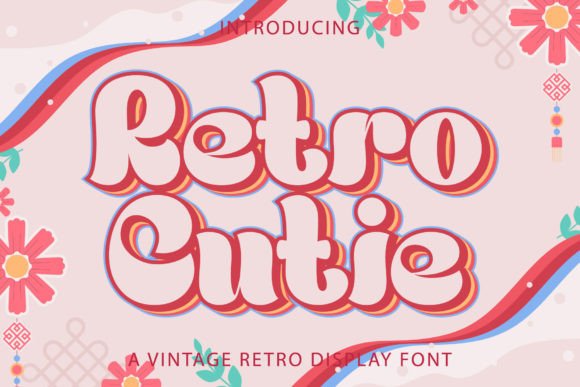 Retro Cutie Font for Handmade Creations