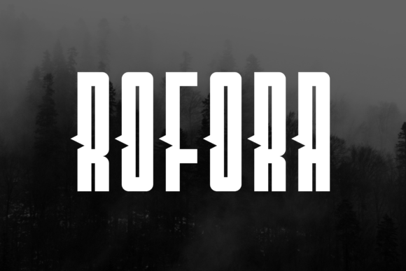 Rofora: A Modern Font for Small Business Branding