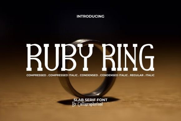 Ruby Ring Font Review for Modern Branding