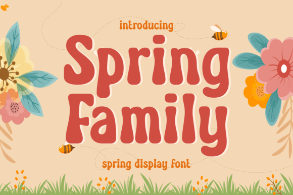 Spring Family: A Fresh Font for Branding and Design