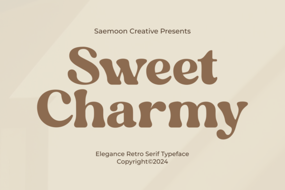 Sweet Charmy Font for Modern Web Design