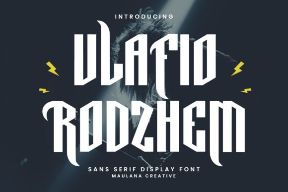 Vlafio Rodzhem: A Quirky Display Font for Web Design